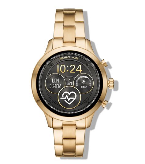 relojes smartwatch michael kors mujer|michael kors black watch ladies.